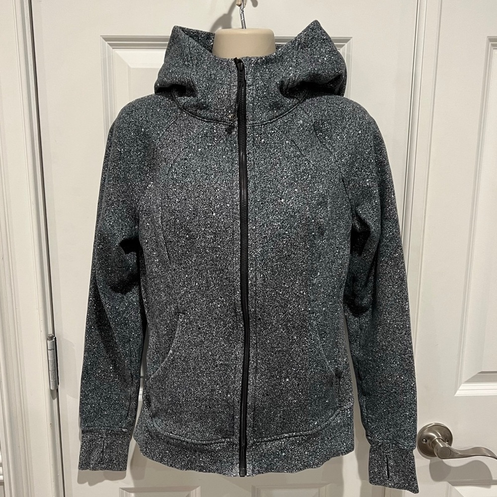 Lululemon full zip scuba hoodie Sz 6